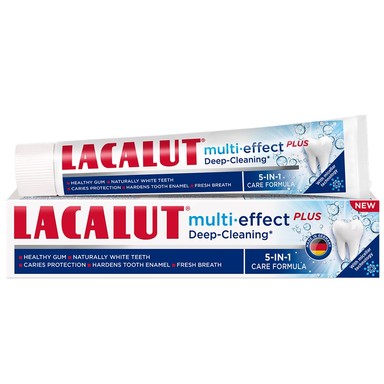 Lacalut Multi Effect Plus Паста за зъби х75 мл