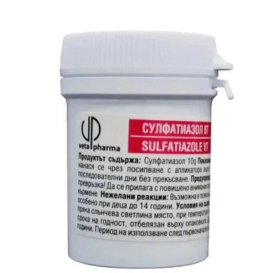 Сулфатиазол Прах х5 г Veta Pharma
