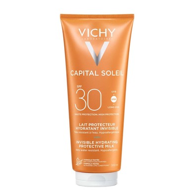 Vichy Capital Soleil Слънцезащитно мляко за лице и тяло SPF30 х300 мл