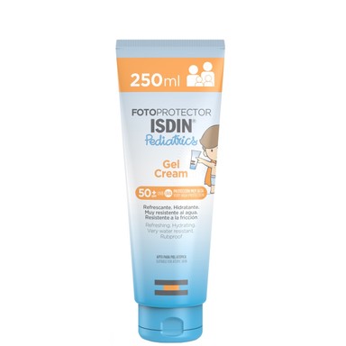 ISDIN Pediatrics Слънцезащитен гел-крем за деца и възрастни SPF50+ х250 мл