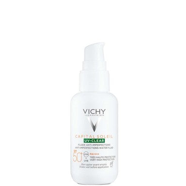 Vichy Capital Soleil UV-Clear Флуид против несъвършенства SPF50+ х40 мл
