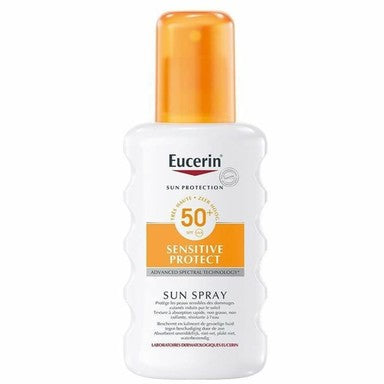 Eucerin Sensitive Protect Слънцезащитен спрей за тяло SPF50+ х200 мл