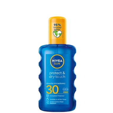 Nivea Sun Protect and Dry Touch Слънцезащитен спрей SPF30 x200 мл