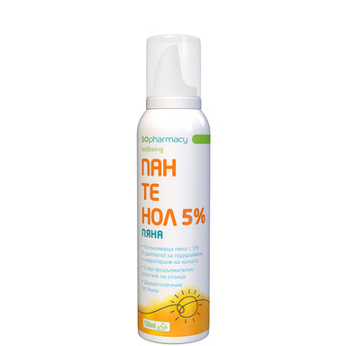 SOpharmacy Пантенол 5% пяна x150 мл