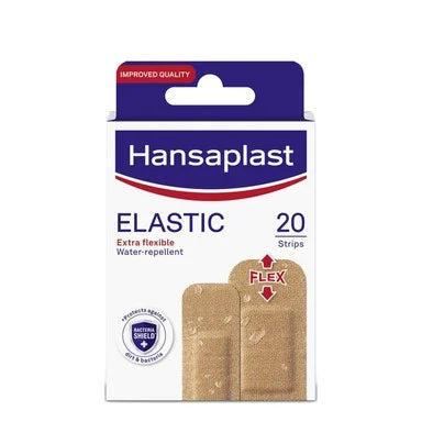 Hansaplast Elastic Еластични текстилни пластири х20 броя