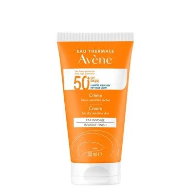 Avene Eau Thermale Слънцезащитен крем за суха и чувствителна кожа SPF50+ х50 мл