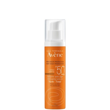 Avene Eau Thermale Тониран слънцезащитен крем против стареене SPF50+ x50 мл