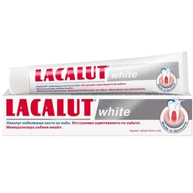 Lacalut White Избелваща паста за зъби x75 мл