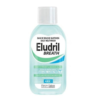 Eludril Breath Вода за уста за свеж дъх х500 мл