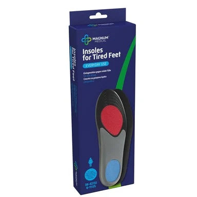 Magnum Medical Ежедневни стелки от полиуретанова пяна при уморени крака за жени 36-42 номер х1 чифт