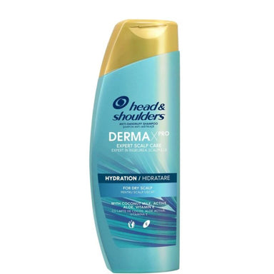 Head and Shoulders Derma X Pro Hydratation Хидратиращ шампоан против пърхот за сух скалп х300 мл