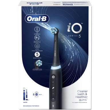 Oral-B iO Series 5 Електрическа четка за зъби черен цвят
