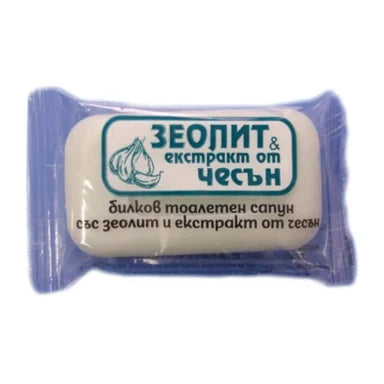 Milva Билков сапун със зеолит и екстракт от чесън х60 г