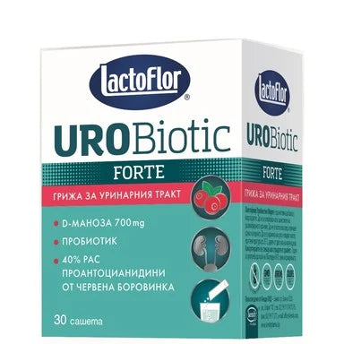 LactoFlor Urobiotic Forte за уринарния тракт x30 сашета