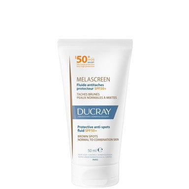 Ducray Melascreen Слънцезащитен флуид против петна SPF50+ х50 мл