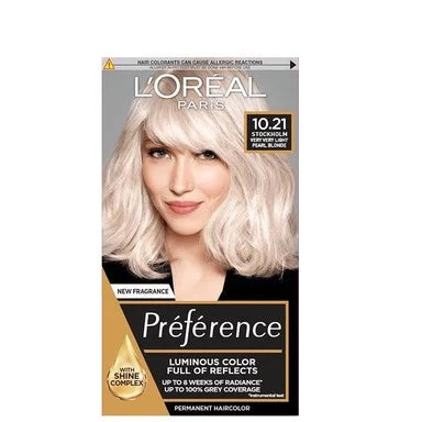 Loreal Preference Боя за коса N10.21 много светло перлено рус