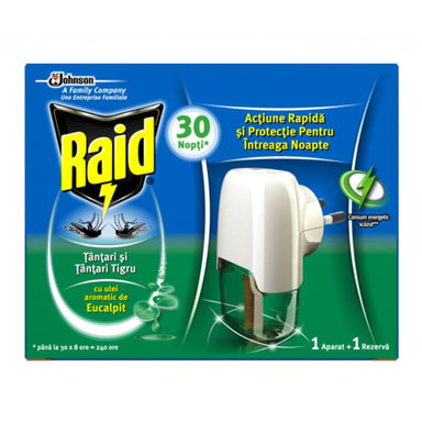 Raid Изпарител с пълнител срещу комари x21 мл