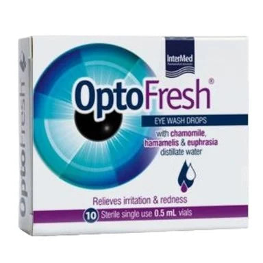 Optofresh Капки за промиване на очите 0.5 мл х10 ампули Intermed