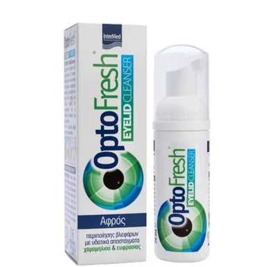 Optofresh Eyelid Cleanser Почистваща пяна за клепачи х50 мл Intermed