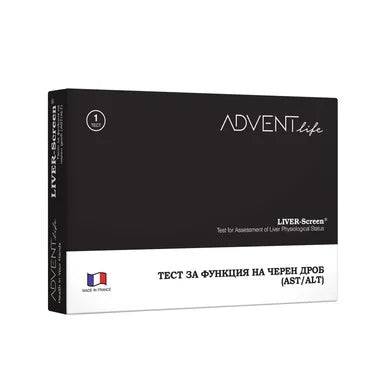 Тест за функция на черен дроб (AST/ALT) Advent life