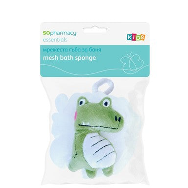 SOpharmacy Essentials Мрежеста гъба за баня дино