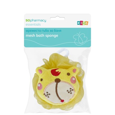 SOpharmacy Essentials Мрежеста гъба за баня лъв