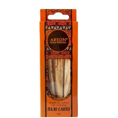 Areon Дърво за кадене Пало Санто х3 броя