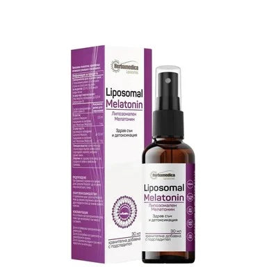 Липозомален мелатонин Спрей за здрав сън и детоксикация х30 мл Herbamedica