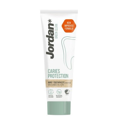 Jordan Green Clean Веган натурална паста за зъби против кариес х75 мл