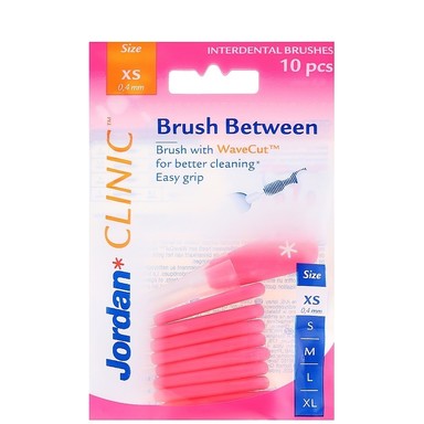 Jordan Clinic Интердентална четка XS 0.4 мм х10 броя
