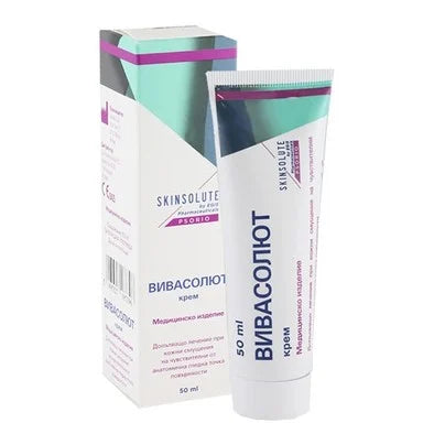 Вивацолют Крем за допълващо лечение при кожни смущения х50 мл Egis
