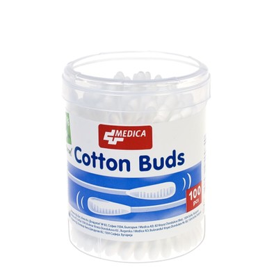 Клечки за уши х100 броя Medica