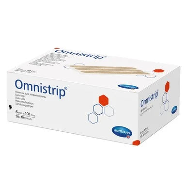 Hartmann Omnistrip Ленти за безшевно затваряне на рани 6 мм/101 мм х10 броя