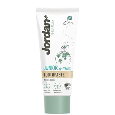 Jordan Green Clean Junior Веган натурална детска паста за зъби против кариес 6+ годиних50 мл