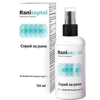 Raniseptol Спрей за рани х125 мл Naturprodukt