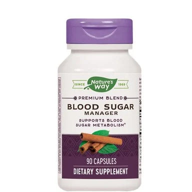 Блъд Шугар за контрол на кръвната захар 420 мг х90 капсули Nature's Way