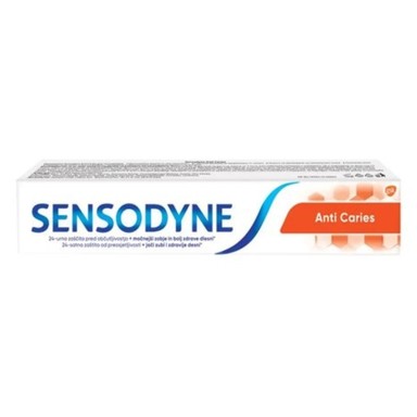 Sensodyne Anti Caries Паста за зъби против кариес х75 мл GlaxoSmithKline