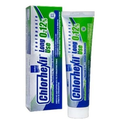 hlorhexil Long Use Паста за уста с хлорхексидин 0.12% х100 мл Intermed