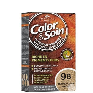 3Chenes Color and Soin Боя за коса 9B перлено светло рус цвя