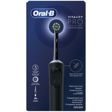 Oral-B D103 Vitality Pro Електрическа четка за зъби черен цвят