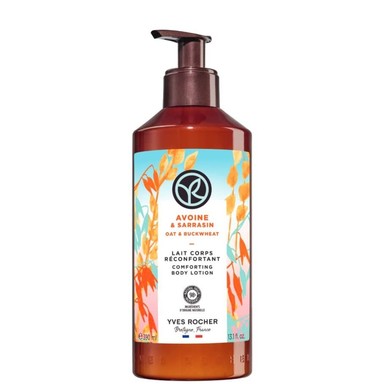 Yves Rocher Bain Nature Мляко за тяло с овесено мляко и елда х390 мл