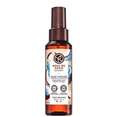 Yves Rocher Bain Nature Мист за тяло и коса с аромат на кокос х100 мл