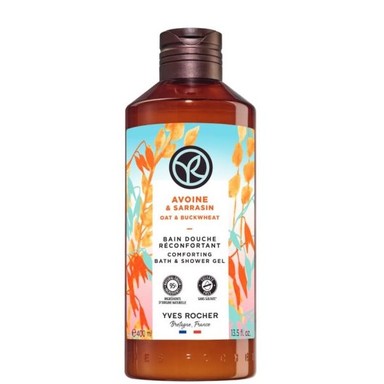 Yves Rocher Bain Nature Душ гел с аромат на овес и елда x400 мл