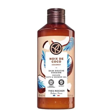 Yves Rocher Bain Nature Душ гел с аромат на кокос x400 мл