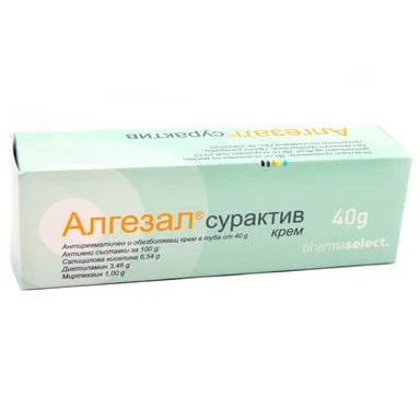 Алгезал сурактив крем при болки в мускулите х40 г Pharmaselect International Beteiligungs