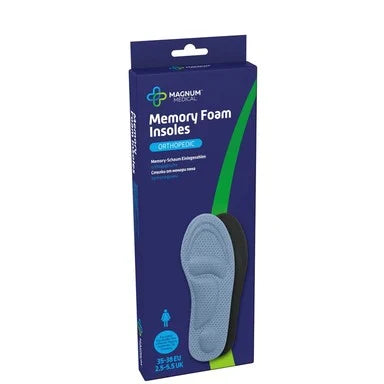 Magnum Medical Ортопедични стелки от мемори пяна за жени 35-38 номер х1 чифт