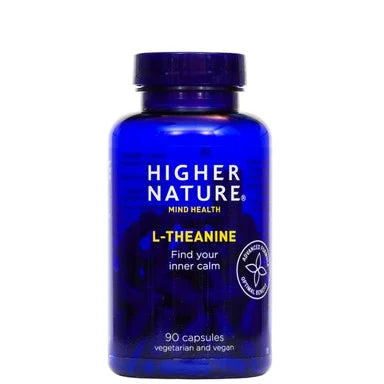 Л-Теанин 100 мг х90 капсули Higher Nature