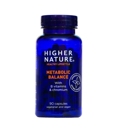 Метаболитен баланс х90 капсули Higher Nature