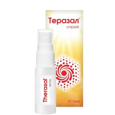 Теразал Спрей при кожни наранявания и изгаряния х15 мл