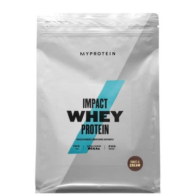 Impact Whey Protein с вкус на бисквити и сметана х1 кг My Protein